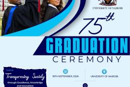 75th UoN Graduation