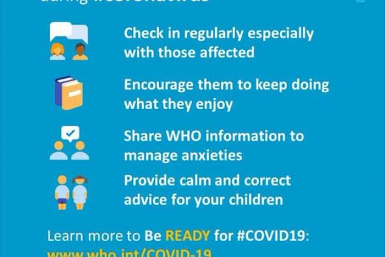 Reach out to people every day nd creat awareness on the need to keep safe from Covid 19