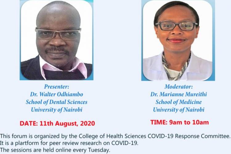 Invitation to a webinar on,The efficacy of viruacidal ora gaggles in reducing the SARS-COVID 2 Viral load in the oral-phyarnx of COVID-19 patients