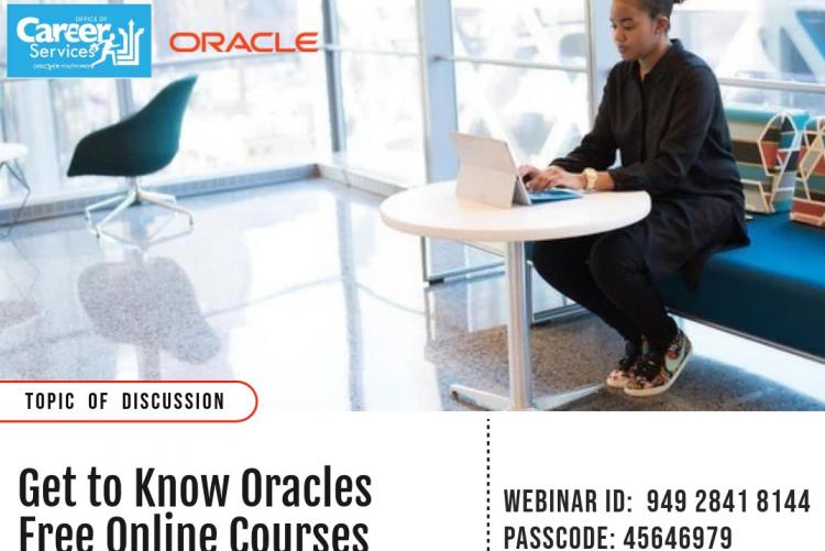  'Free online courses being offered by Oracle’ 