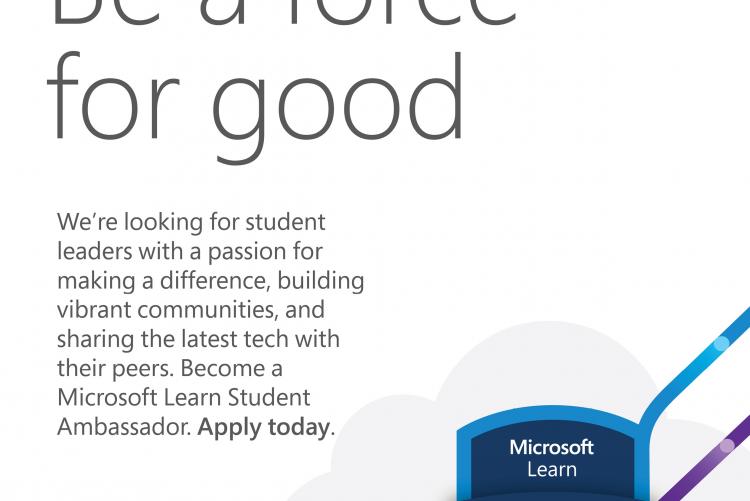 INVITATION TO THE MICROSOFT LEARN STUDENT AMBASSADORS PROGRAM ORIENTATION AND RECRUITMENT SESSION