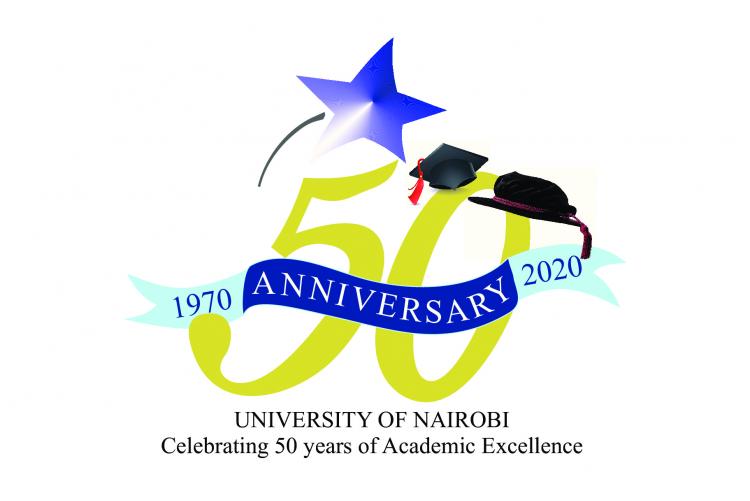 UON @50 logo & slogan