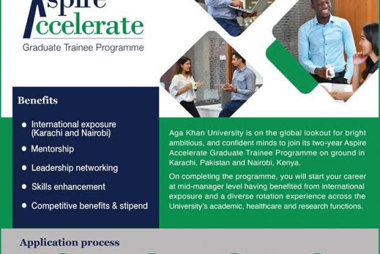 Aspire Accelerate Graduate Trainee Programme - Aga Khan University (AKU)