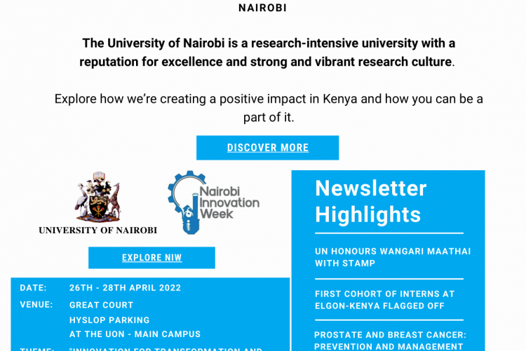 Online varsity weekly newsletter