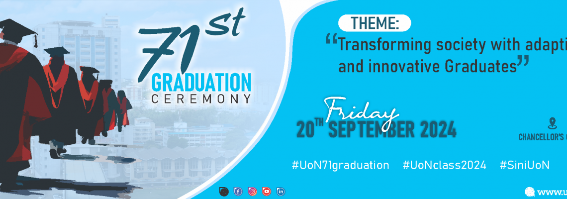 University of Nairobi 71st Graduation Ceremony