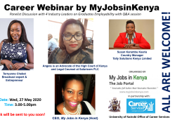 My Jobs in Kenya Career Webinar