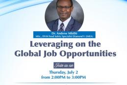 A webinar on Leveraging on Global Job Opportunities. 