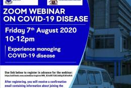 A zoom webinar invitation