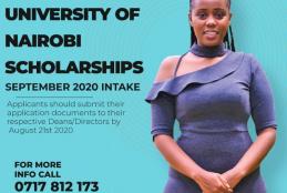 Scholarship opportunities! Apply now! @AttiyaWaris  @uonbi