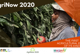 The Embassy of Israel invites you for the first of its kind, virtual agricultural expose -AgriNow 2020