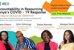 accountability in resourcing Kenyan Covid-19 response