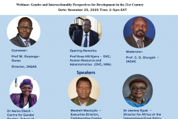 Gender andIntersectionality Perspectives for Development in the 21st Century gender and Intersectionality Perspectives for Development in the 21st Century