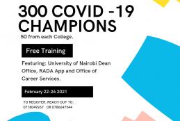 virtual COVID 19 Champions training