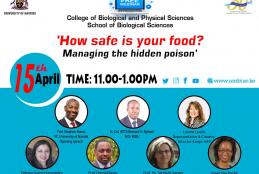 Invitation to an online webinar on Managing the hidden poison of Aflatoxins in food